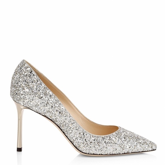 Jimmy Choo Shoes - Jimmy Choo Romy Glitter pumps🥰